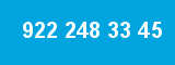 922 248 33 45 922 248 33 45